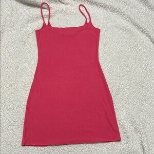 Reformation Pink Ribbed Top